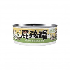 陪心寵糧 貓屁孩 慕斯主食罐 - 白山藥 x 鮮雞 幼貓罐 80g 到期日：11/2025