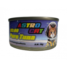 ✨恭賀新禧✨ Astro Cat 無穀物肉絲湯罐 02:00 Pure Tuna 純吞拿魚 70g