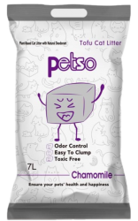 Petso 豆腐貓砂 洋甘菊香味 (Chamomile) 7L (紫)