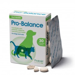 【購買正價貨品滿$300/$800可換購】　　　Protexin Pro-Balance - 貓犬專用配方 30片  到期日: 09/2022