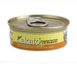 Kakato  卡格  雞肉慕絲 貓狗罐頭 40g x 84罐 原箱優惠 (601)