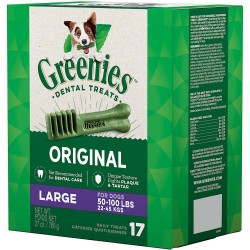 Greenies  潔齒骨 原味系列 - 大型犬 27oz (17支/包)