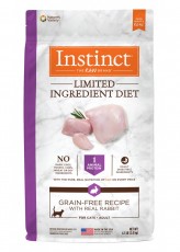 (貓乾糧) ＜本月優惠＞ Nature's Variety Instinct 本能 無穀物 兔肉配方 單一蛋白系列 10磅