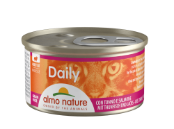 Almo Nature Daily Tuna & Salmon 吞拿魚三文魚 (149) 主食Mousse貓罐頭 85g