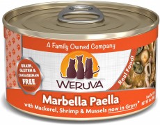 ✨聖誕優惠✨ Weruva 野生鯖魚及海蝦(含魷魚及青口) (Marbella Paella) 貓罐頭 3oz(85g) x 6罐優惠