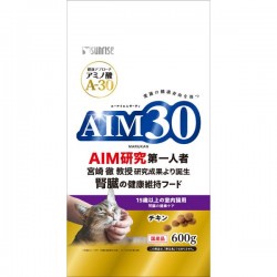 Sunrise AIM30 日本腎臟保健乾糧 15+室內貓 (雞味) (SAI-005) 600g  (紫金)  x3包優惠