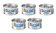 ＜購買正價貨品滿$300~可以優惠價$12換購＞ Monge 單一蛋白貓罐頭 80g