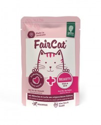 Green Petfood  低敏無榖物  貓主食濕包 85g - FairCat BEAUTY 皮膚毛髮  (粉紅色)
