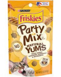 PURINA Friskies Party Mix 鬆脆粒貓小食 雞味 2.1oz 