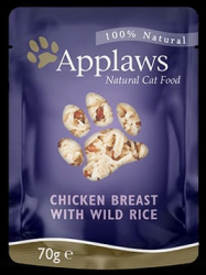 Applaws Chicken with Wild Rice in Broth Pouch 雞+糙米 70g