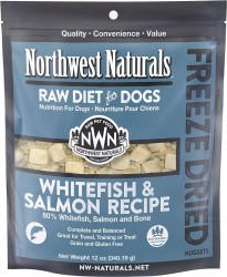 Northwest Naturals  脫水白魚+三文魚凍乾犬糧 340g 