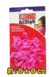 ＜購買正價貨品滿$300~可以優惠價$37換購＞　[KONG] Active 絨毛球發聲貓玩具 (綠色)