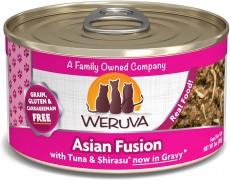 Weruva 野生吞拿魚+日本白飯魚 (Asian Fusion) 貓罐頭 3oz(85g)