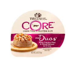 Wellness Core Divine Duos  雙重滋味杯 雞茸+三文魚肉丁 (5202) 2.8oz