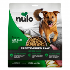Nulo freeze dried raw 凍乾犬糧 鴨肉+梨 18oz