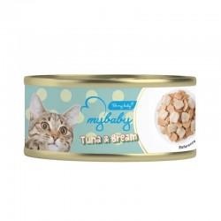 Be my baby 吞拿魚+鯛魚 (Tuna & Bream) 貓罐頭 85g x 24罐 原箱優惠 (A13) 