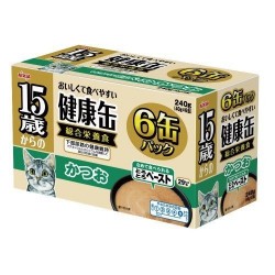Aixia 15+ 健康慕斯貓罐- 鰹魚 KCG6-5 40x6罐裝