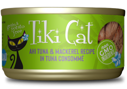 Tiki Cat Luau 厚切 吞拿魚+鯖魚 貓罐頭 2.8oz