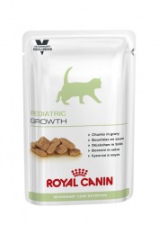 [凡購買處方用品, 訂單滿$500或以上可享免費送貨]　　Royal Canin - Pediatric Growth 幼貓 (或懷孕及哺乳母貓) 成長獸醫配方濕包 100g x 12包