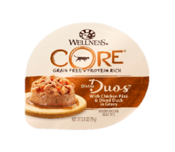 Wellness Core Divine Duos 雙重滋味杯 雞茸+鴨肉丁 2.8oz (5200) x12罐優惠