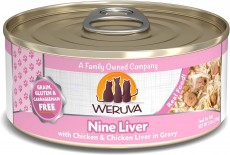 Weruva Nine Liver 無骨及去皮雞胸肉雞肝 貓罐頭 3oz