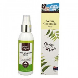 Divine Pets防蚊 防跳蚤 牛蜱 噴霧 130ml Neem Citronella Spray