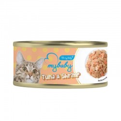 Be My Baby  吞拿魚+蝦 Tuna & Shrimp 貓罐頭 85g x 6罐 1set優惠  (A12)