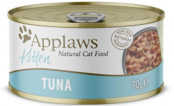 Applaws 天然幼貓罐頭 吞拿魚配方 (Kitten - Tuna) 70g x24罐原箱優惠