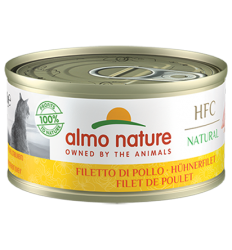 Almo nature HFC Natural 雞柳片 貓罐頭 (9016) 70g