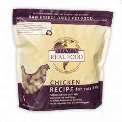 ⭐快閃優惠⭐　Steve's Real Food Chicken 雞肉配方 凍乾脫水糧 (貓狗適用) 1.25lb (20oz) x 2包優惠