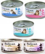 《試食優惠》Salican 挪威森林 (慕斯)(南瓜湯)(清湯) 貓罐頭 85g (5款味道 每味一罐)