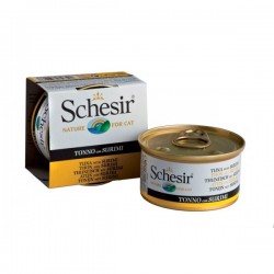 Schesir 啫喱系列 (136 / 01064011) 吞拿魚+蟹肉飯 貓罐頭 85g