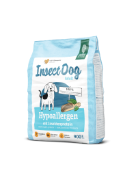 Green Petfood - InsectDog Hypoallergen 無穀物 蟲蟲蛋白防皮膚過敏 成犬糧 900g x 5包優惠 (藍)