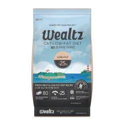 【購買正價貨品滿$300/$800可換購】　　　Wealtz 全年齡貓配方 - 全方位體重管理食譜 (Low Fat) 1.2Kg 到期日: 7/3/2022