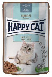 Happy Cat Care - Skin & Coat 關顧: 皮膚毛髮 貓濕包 85g 