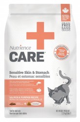 Nutrience 紐翠斯 CARE - 過敏皮膚及腸胃 (Sensitive Skin) 貓乾糧 5lb (粉橙)