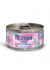 Monge Chicken with Beef For Dog 雞肉牛肉 狗罐頭 95g x 12罐 原箱優惠