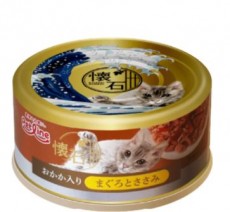 懷石 吞拿魚 + 雞肉 + 木魚片 70g (K120)