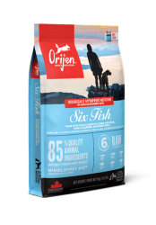 Orijen Six Fish 無穀物 六種魚成犬配方 11.4kg (粉藍色)
