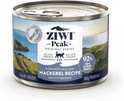 ZiwiPeak 巔峰 鮮肉貓罐頭 - 鯖魚配方 185g x12罐原箱優惠