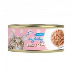 Be my baby  吞拿魚+蟹 (Tuna & Crab)  貓罐頭 85g x 24罐 原箱優惠  (A11)