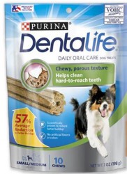 PURINA Dentalife Dog Treats 小型及中型犬潔齒棒 7oz 到期日: 12/2025