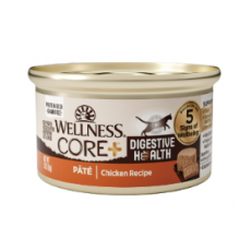 Wellness CORE Digestive Health 消化易 - 純鮮嫩雞配方 貓罐頭 3oz x 12罐 原箱優惠 (6120)
