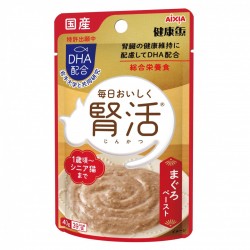 Aixia 腎臟健康 腎活 吞拿魚醬 主食濕包 40g x 12包 原盒優惠 (KJ-1) 到期日: 4-5/2024