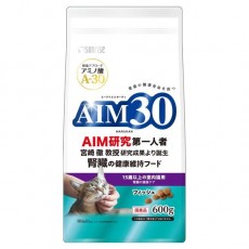 Sunrise AIM30 日本腎臟保健乾糧 15+室內貓 (魚味) (SAI-020) 600g  (紫藍)  x3包優惠