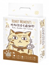 Homey Moments 原味 極幼混合豆腐貓砂 (1.5mm) 8L x 6包原箱優惠