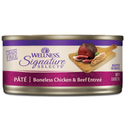 Wellness Signature Selects 肉醬系列 (Paté)- 鮮雞嫩牛 貓罐頭 150g x 24罐 兩箱優惠