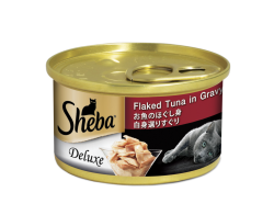 Sheba 吞拿魚片 Flaked Tuna (湯汁) 貓罐頭 85g (紅)