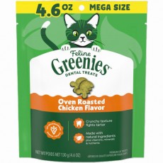 Greenies 貓貓潔齒餅 烤雞味 4.6oz