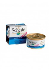 ＜購買正價貨品滿$300~可以優惠價$15換購＞ Schesir 水煮系列 吞拿魚 + 蘆薈飯 幼貓罐頭 85g (184/4100)